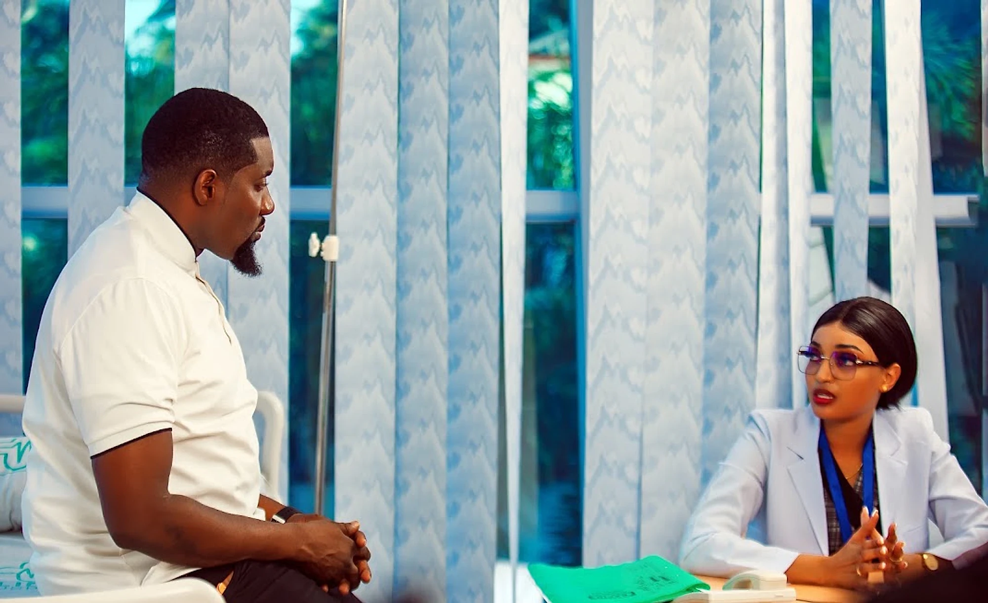 Doctor consultation scene